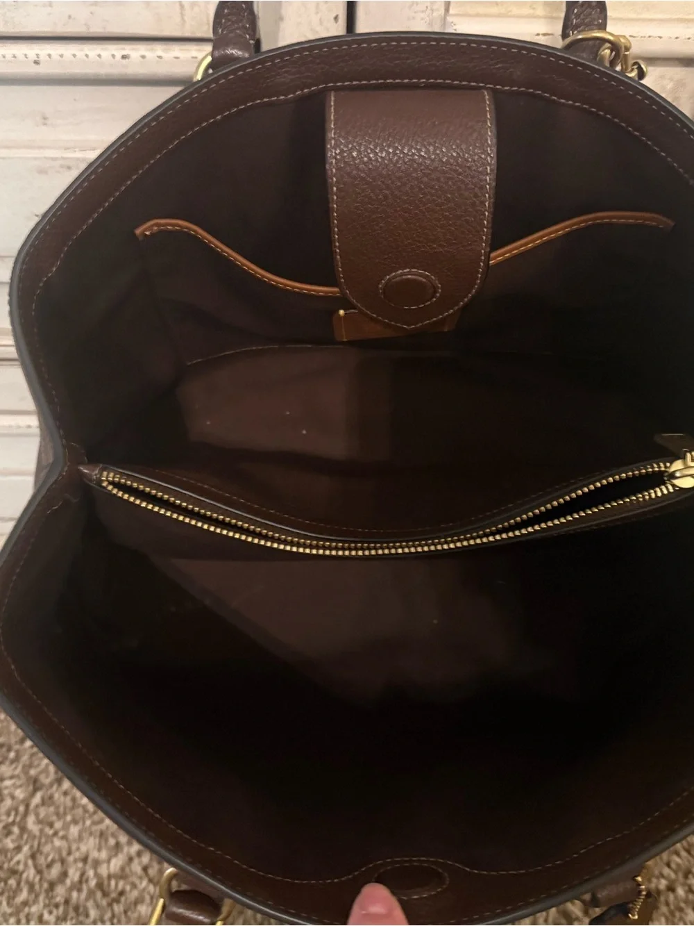 Coach Legacy 35 Carryall Maple - Picture 3 of 3